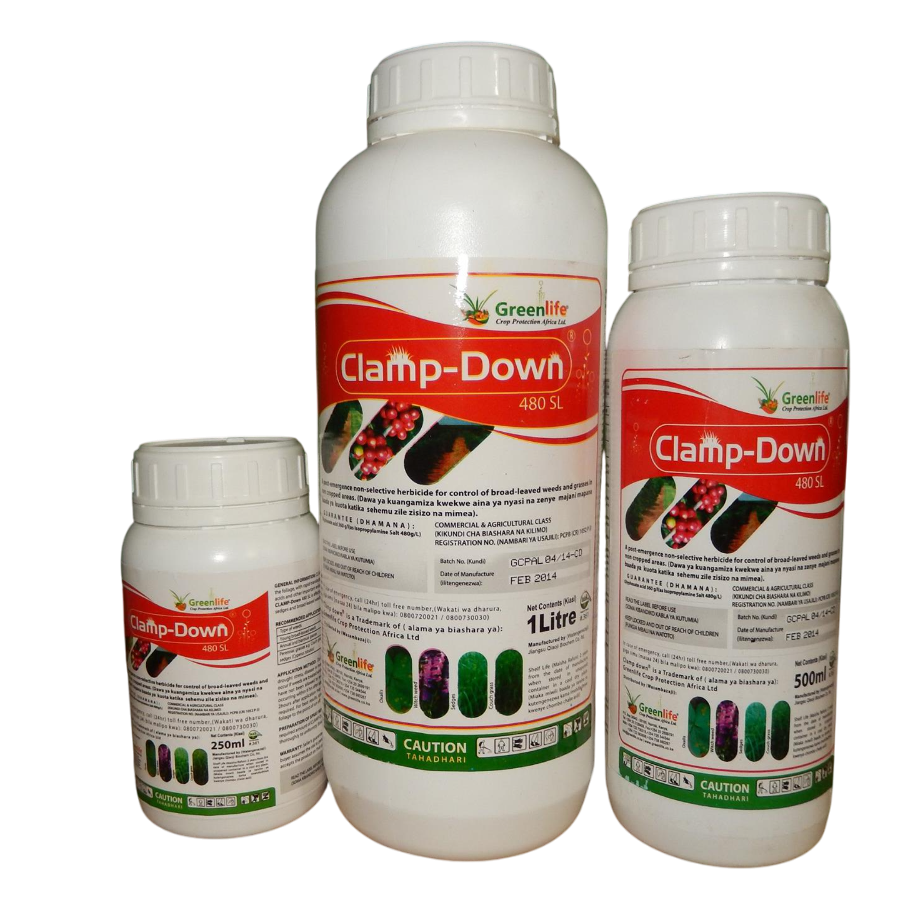 GLYPHOSATE CLAMPDOWN 500ML