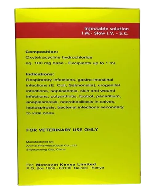 OXYTETRACYCLINE 10% 250ML METR